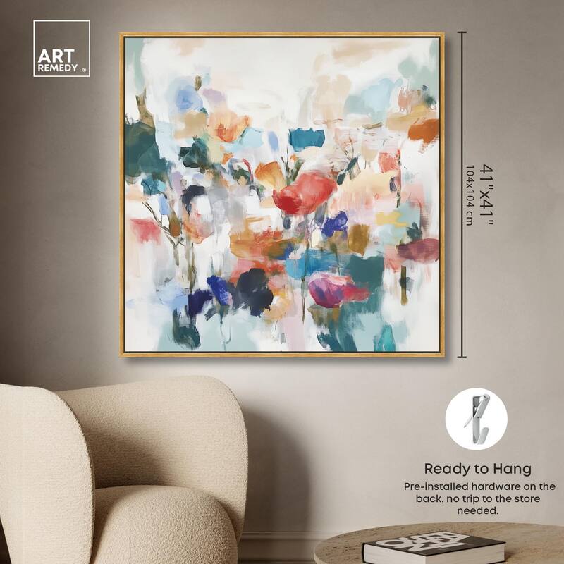 Riot of Color Canvas by Art Remedy