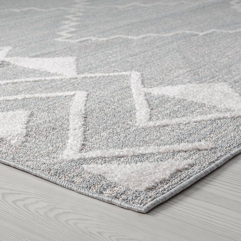 Monique Moroccan Diamond Indoor Area Rug
