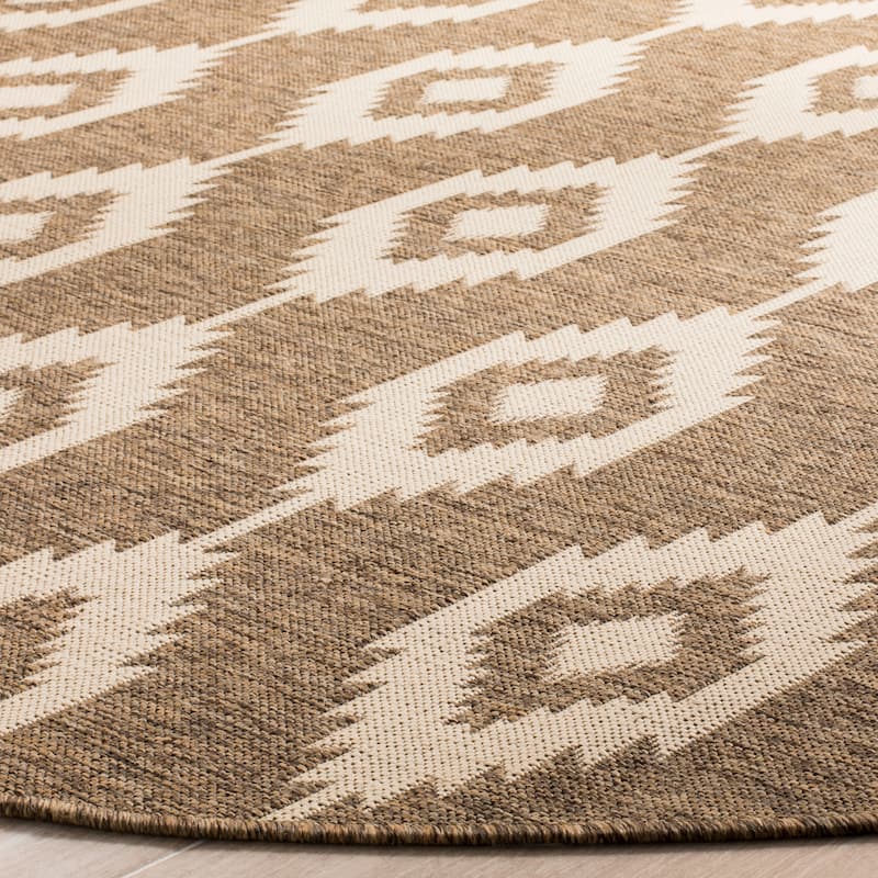 SAFAVIEH Linden Seda Indoor/ Outdoor Waterproof Patio Backyard Rug