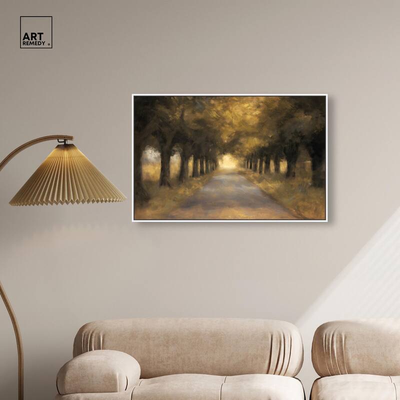 Misty Morning Canvas by Art Remedy