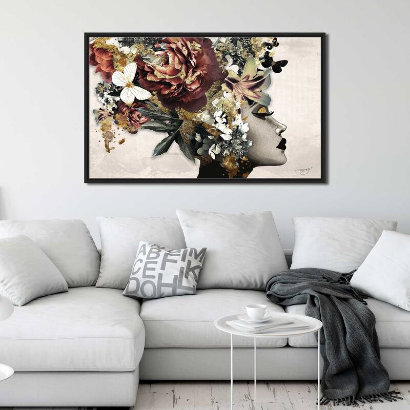 "Afrique Model 2" by Jodi Print on Floating Canvas