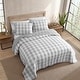 preview thumbnail 3 of 8, Eddie Bauer Lakehouse Cotton Reversible Grey Quilt Set