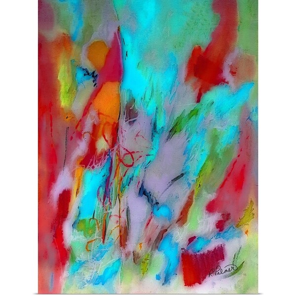 "Soft Sensuous Color copyred" Poster Print