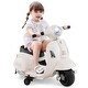 preview thumbnail 28 of 30, Kids Ride On Motorcycle with LED Lights and Horn Sound - 26" x 15" x 20"