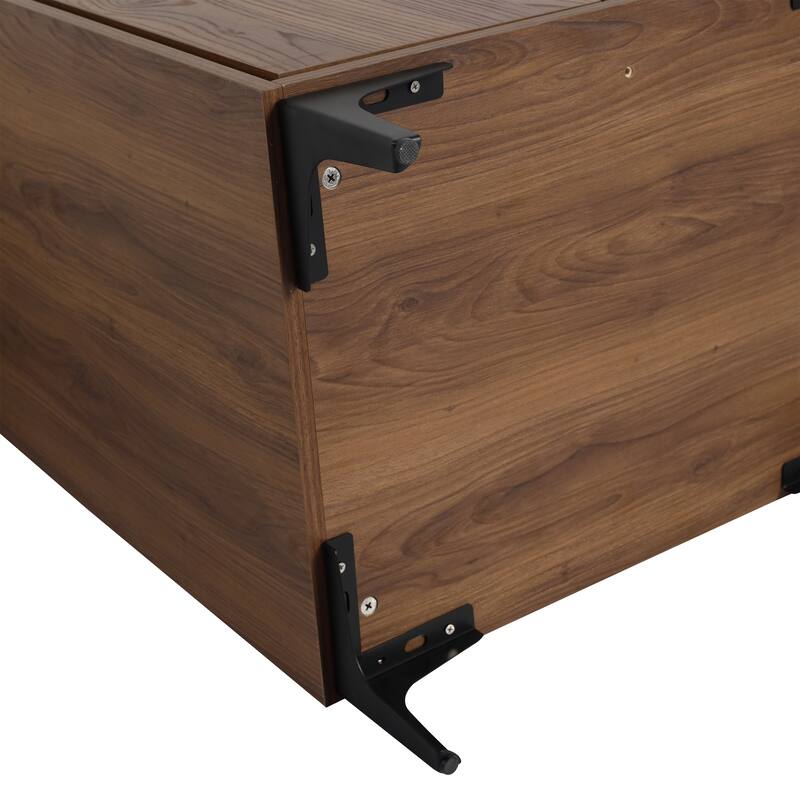 30-Inch Bathroom Vanity with Double Doors, Engineered Wood Cabinet, Floor-to-Ceiling Design, Ample Storage Space