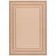 preview thumbnail 101 of 140, SAFAVIEH Courtyard Vickie Indoor/ Outdoor Waterproof Patio Backyard Rug 4' x 5'7" - Beige/Dark Beige