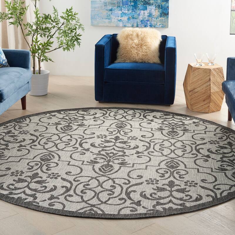 Nourison Garden Party Trellis Indoor/Outdoor Area Rug