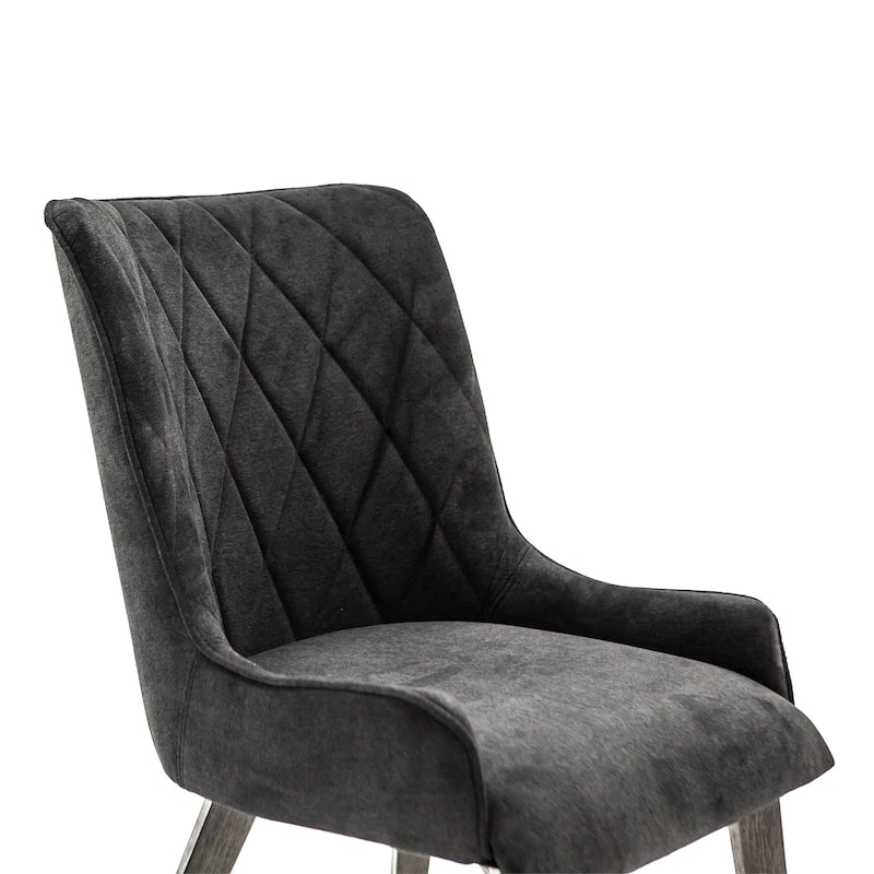 Alana Upholstered Slope Arm Dining Chairs - Set of 2