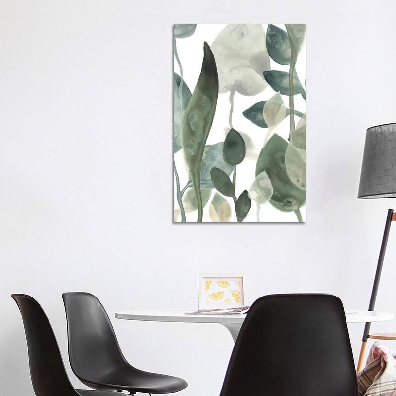 iCanvas "Water Leaves III" by June Erica Vess Canvas Print - 40x26x1.5