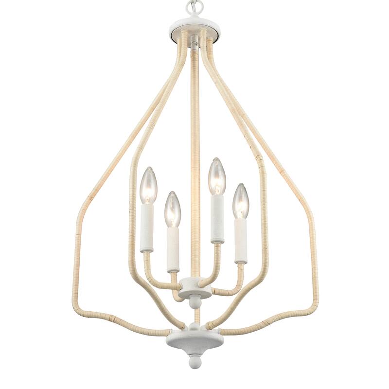 Elk Home Breezeway White Coral Finish 1 Light Pendant