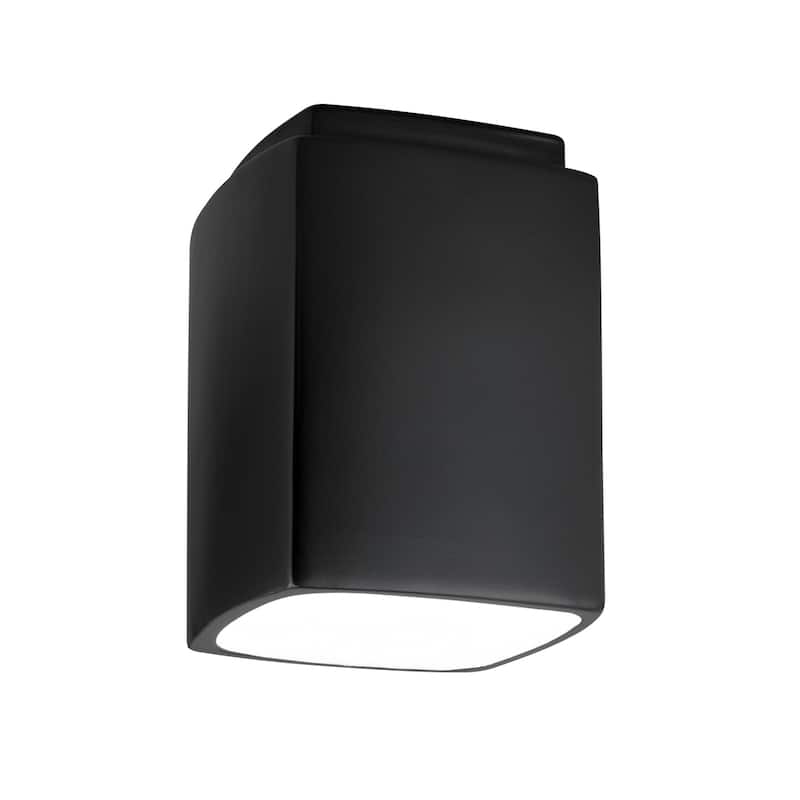Justice Design Group Radiance 1-light Rectangle Flush Mount