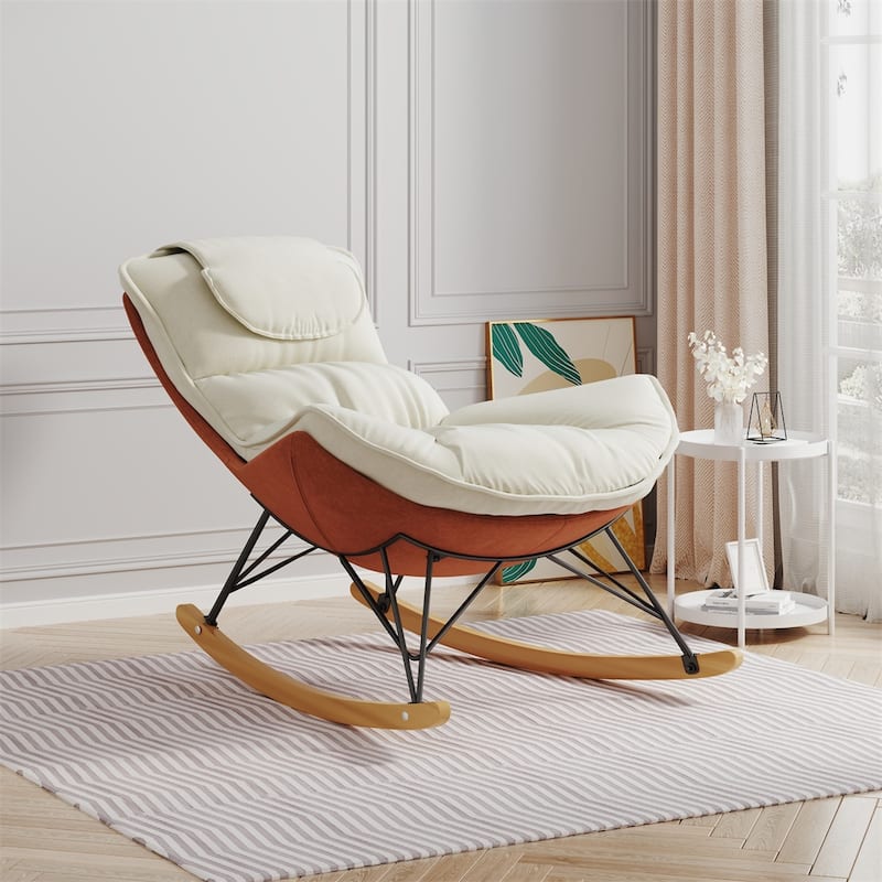 Leisure Sofa Single Rocking Chair,Balcony Leisure Area Single Chair