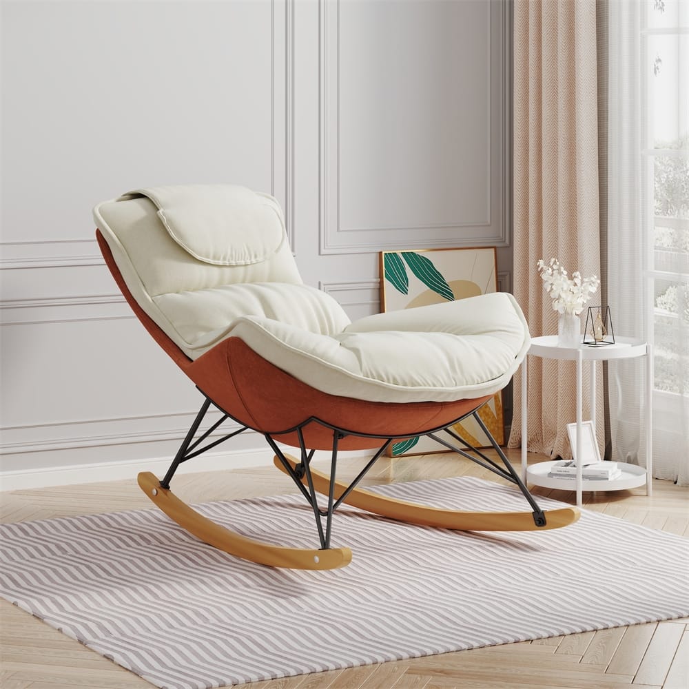 Leisure Sofa Single Rocking Chair,Balcony Leisure Area Single Chair