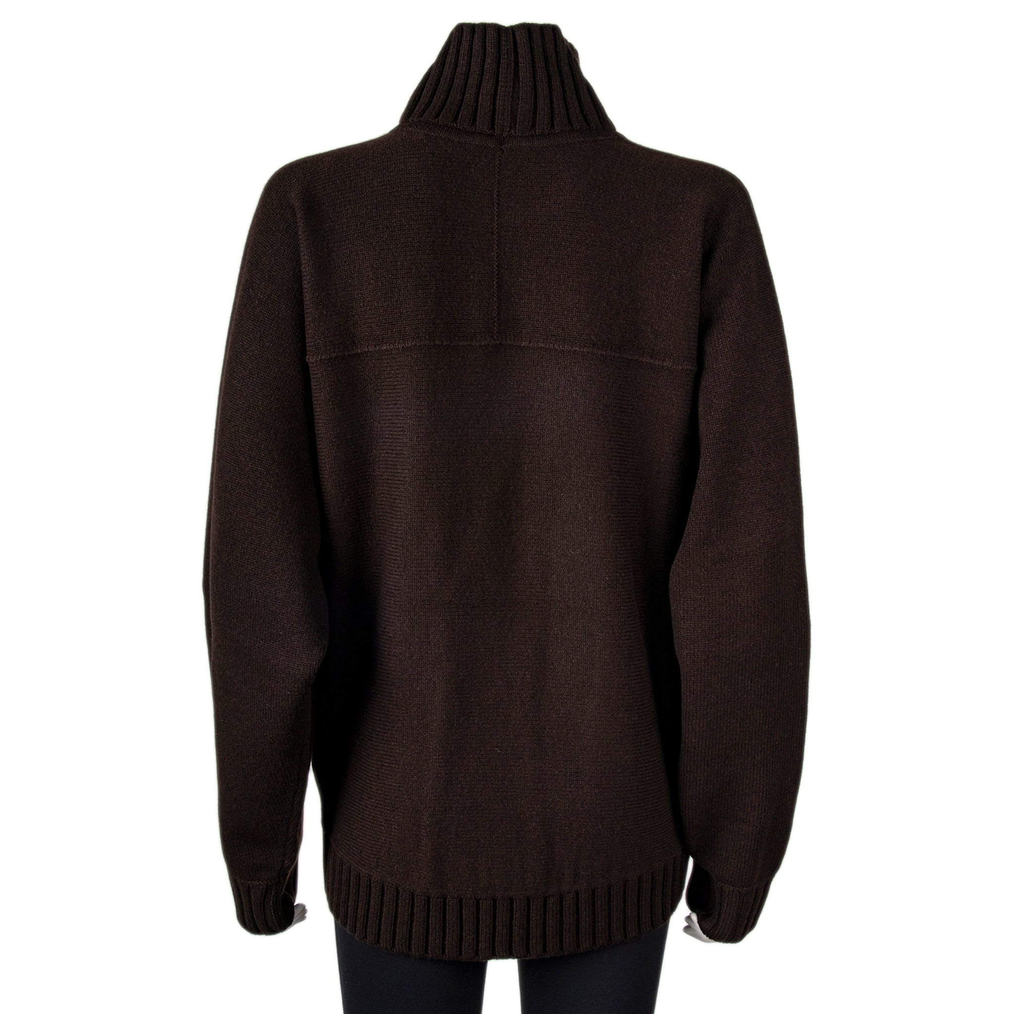 Gucci Wool Cashmere Sweater with Horsebit - Overstock - 43480473