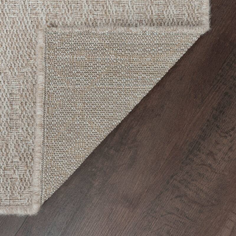 Seros Scandinavian Geometric Indoor/Outdoor Area Rug