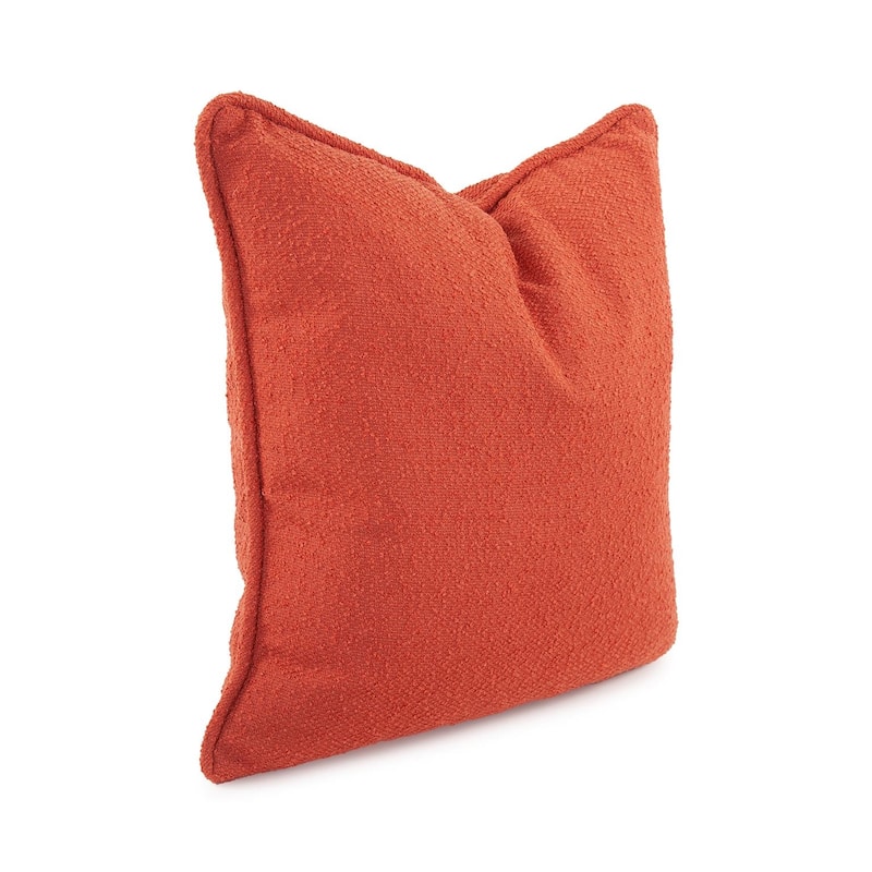 Allan Andrews Indoor/Outdoor 20" Square Textured Accent Pillow with Cover, Alicante Collection