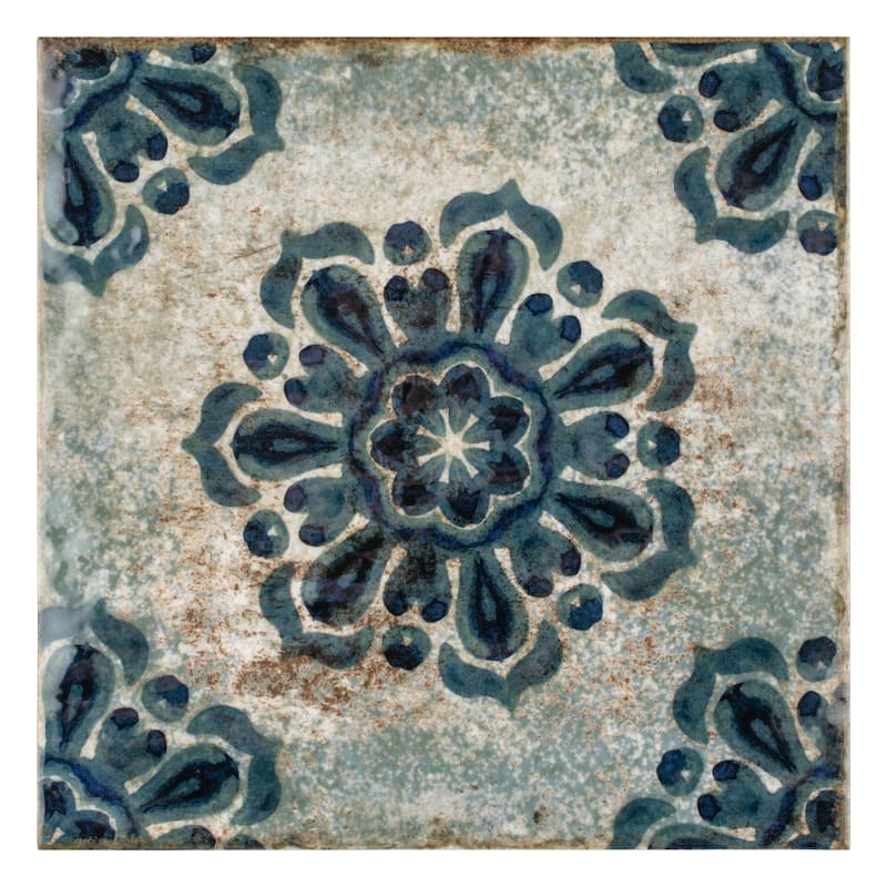 Merola Tile Livorno Decor Vechio 7-7/8" x 7-7/8" Ceramic Wall Tile
