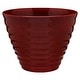 preview thumbnail 13 of 20, Southern Patio Beehive Planter 14" Dia. - Red
