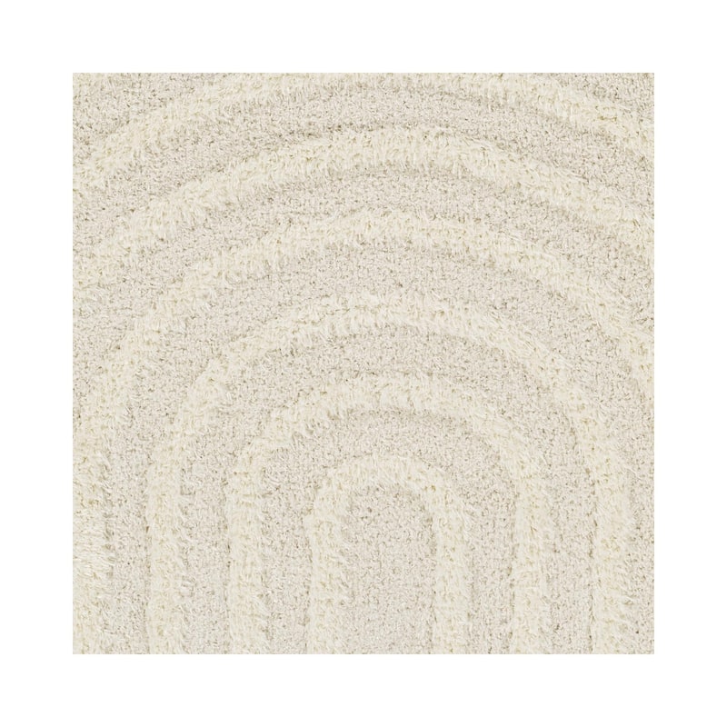 Livabliss Rodos Mod Neutral Rainbow Plush Area Rug