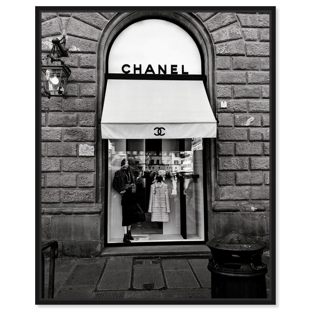 Fashion House Window Canvas by Art Remedy