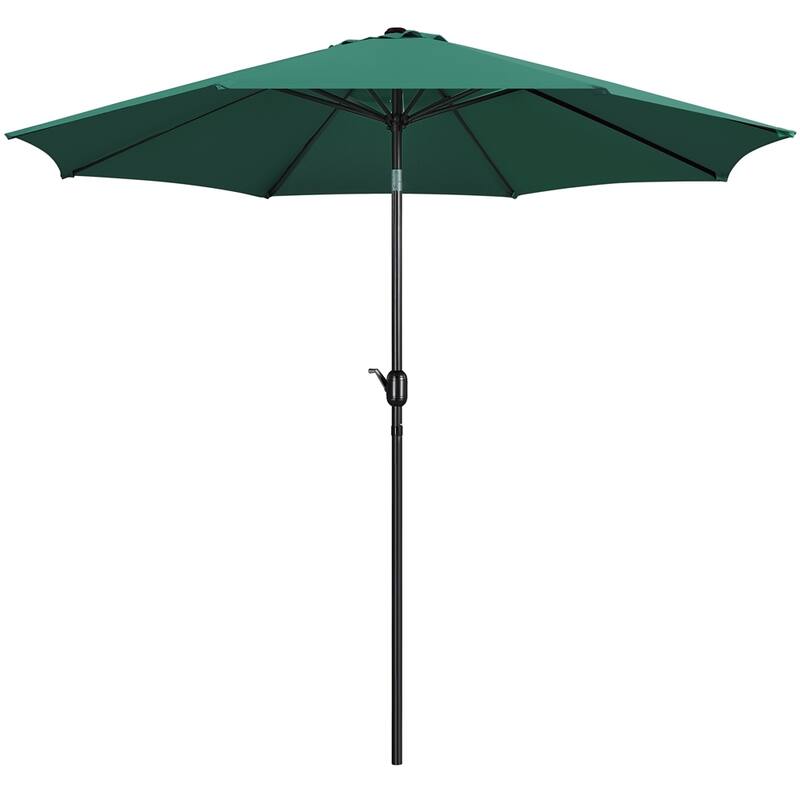 Yaheetech 10FT Patio Umbrella Outdoor Umbrella for Garden, Deck, Backyard, Pool, Beach