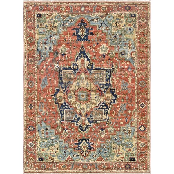 Shop Pasargad Home Serapi Hand-Knotted Wool Area Rug - On ... (600 x 600 Pixel)