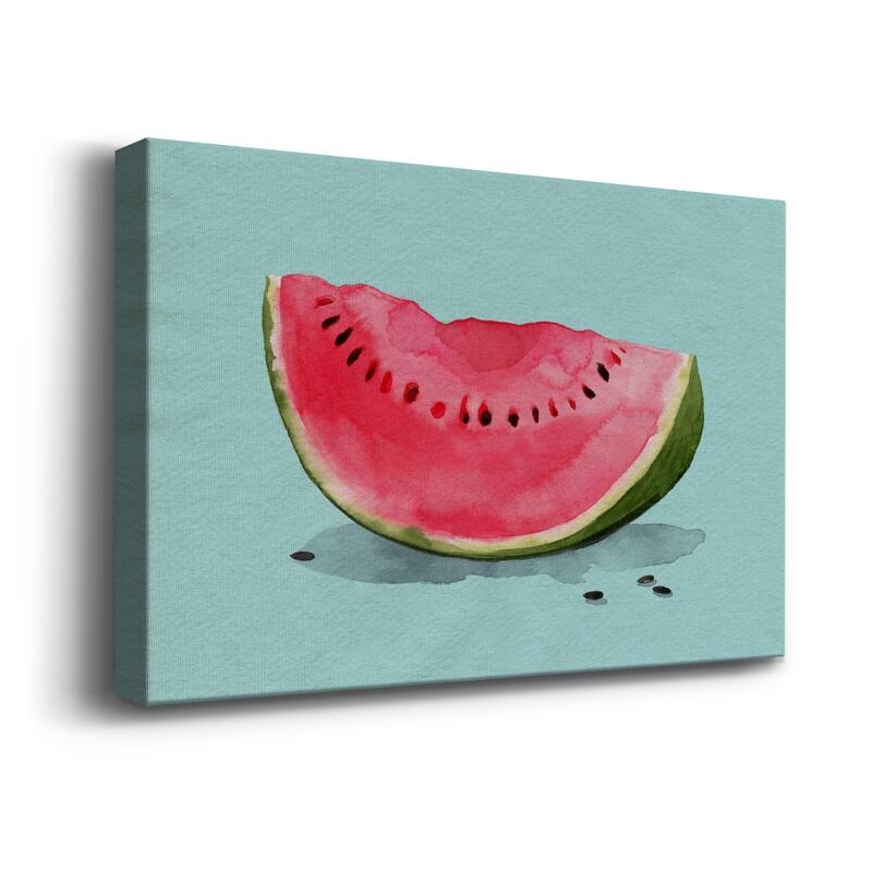 Summer Watermelon I Premium Gallery Wrapped Canvas - Ready to Hang