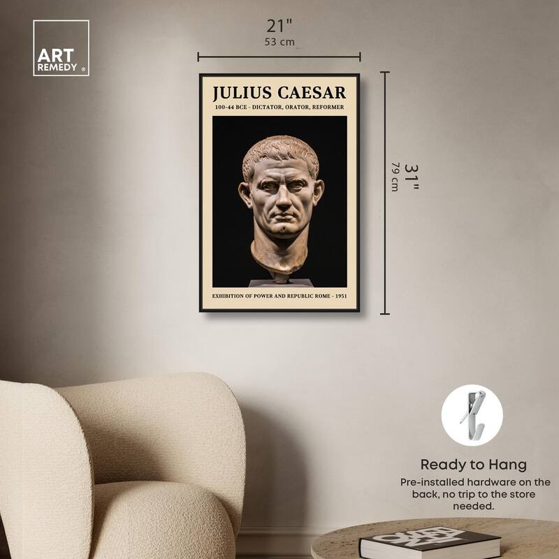 Roman Leader Canvas by Art Remedy