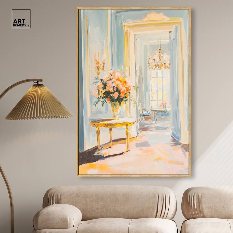 Glowing Room II Canvas by Art Remedy