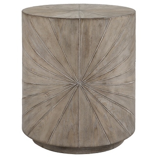 Uttermost Starshine Wooden Side Table - 21"W x 25"H x 21"D