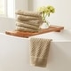 preview thumbnail 161 of 193, Linery & Co. Cotton Diamond Waffle Texture Bath Towels.