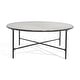 preview thumbnail 22 of 39, SAFAVIEH Couture Jessa Round Metal Coffee Table - 36"W x 36"D x 15"H