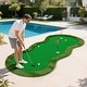 preview thumbnail 21 of 22, Costway 10 x 3.3/5 FT Golf Putting Green Professional Golf Training