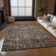 preview thumbnail 47 of 152, Machine Washable Indoor/ Outdoor Chantille Traditional Vintage Floral Rug