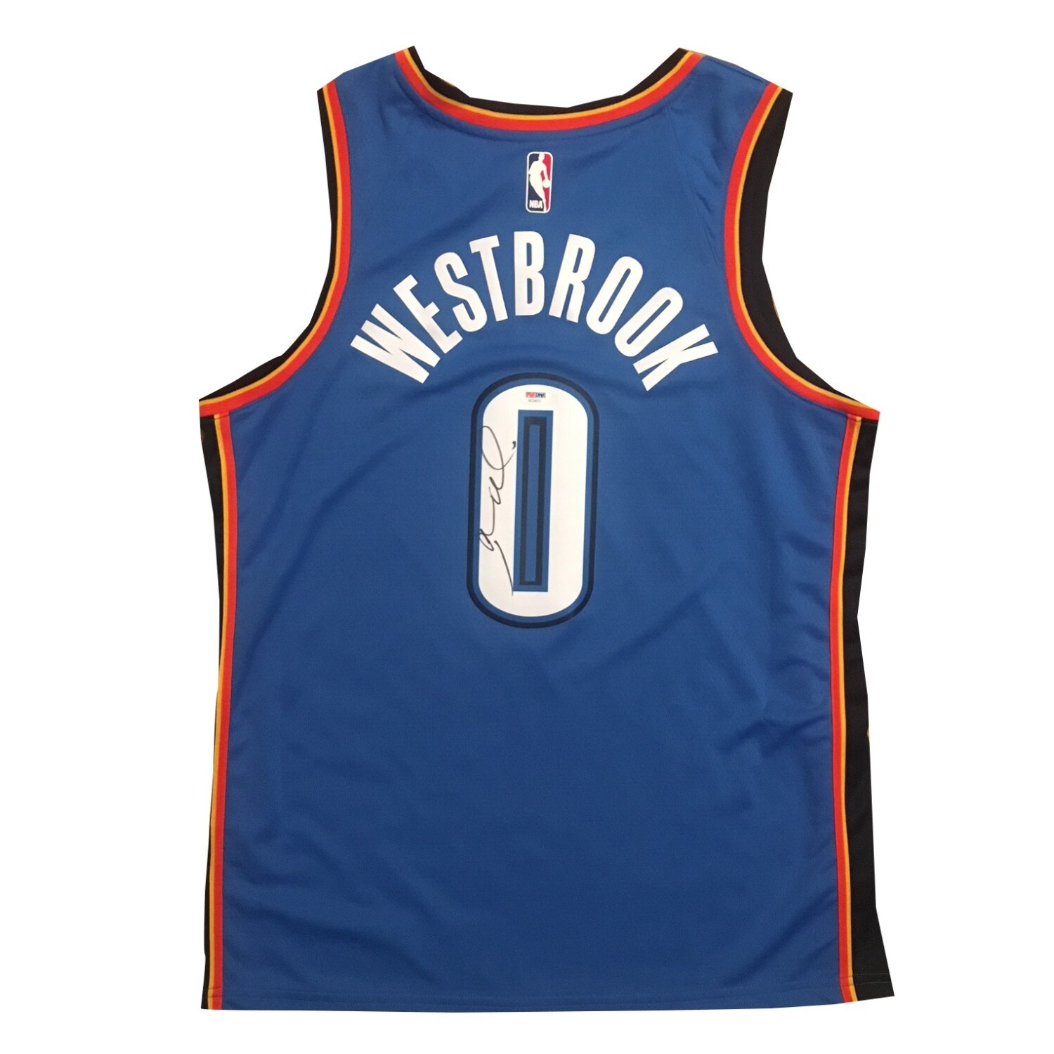 signed russell westbrook jersey