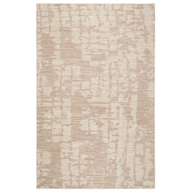 Terra by Obeetee Shadows Texture Neutral Rug - Lavender/Ivory - 2' x 3'