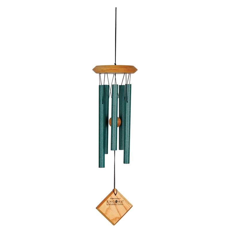 17 in. Woodstock Chimes of Mars Wind Chime - Verdigris