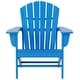 preview thumbnail 22 of 96, Altura Classic Outdoor Eco-Friendly All Weather Adirondack Chairs with Side Table (3-Piece Set)