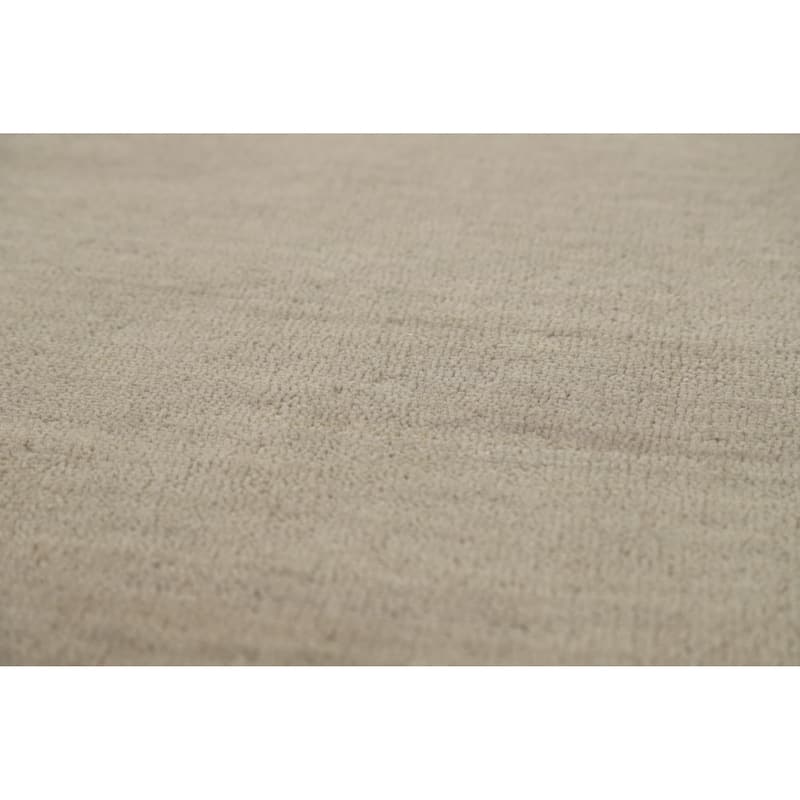 Hand Knotted Oriental 100% Wool Carpet Tribal Animal Pictorial Beige & Ivories Gabbeh Area Rug - 7' 7'' X 5' 4''
