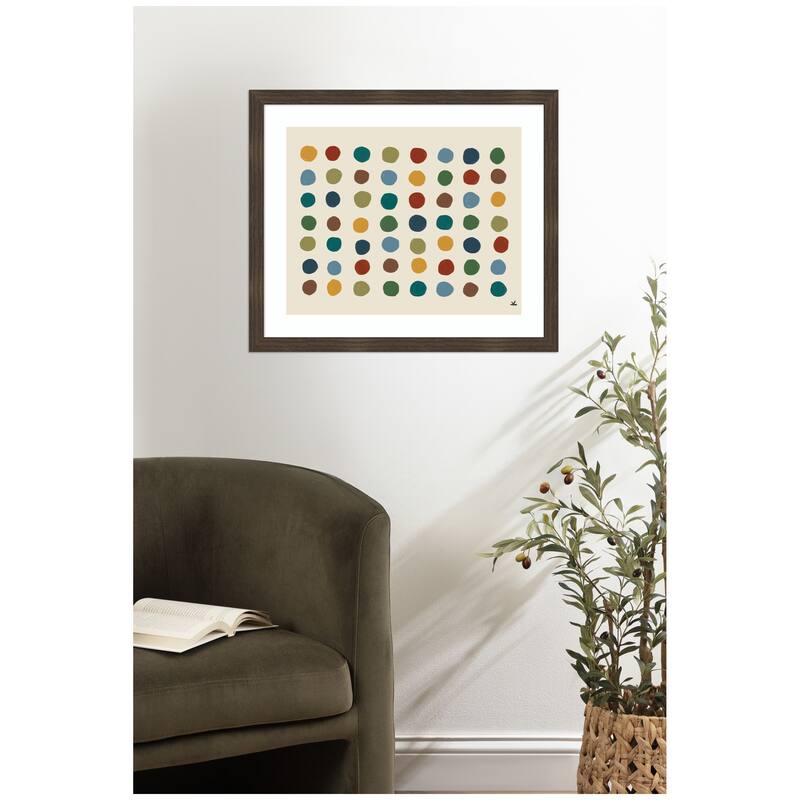 Kate and Laurel Meditation No. 3b by Kelly Knaga Framed Wall Art Print
