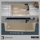 preview thumbnail 15 of 56, Karran Drop-In Quartz Composite 34 in Single Bowl Kitchen Sink with Accessories