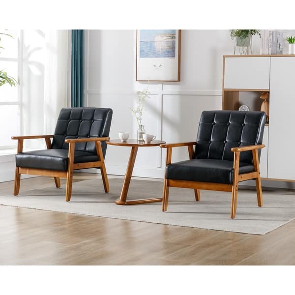 Accent Chairs Set of with Side Table Arm Chair for Living Room