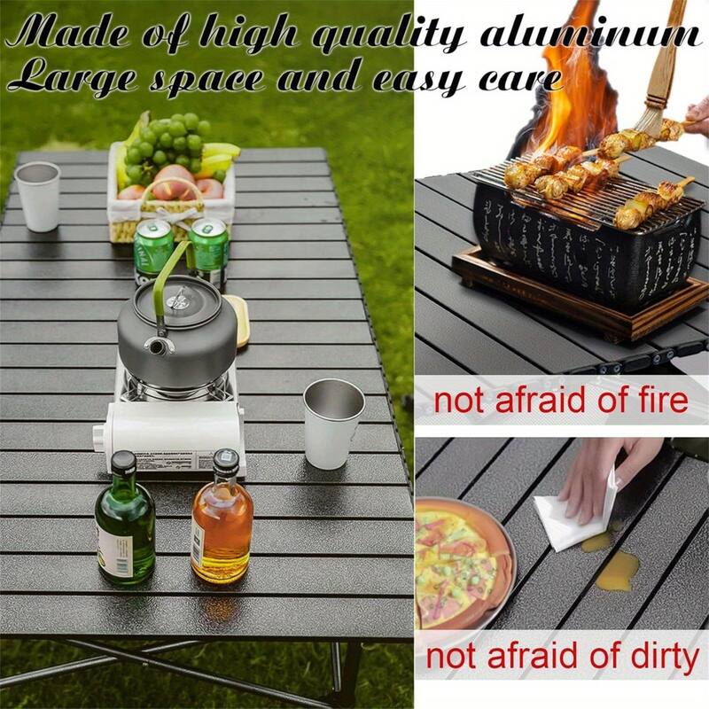Folding Camping Table, Lightweight Fold Up Table