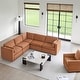 preview thumbnail 12 of 179, Mia Oversized Modular Sectional Fabric Sofa