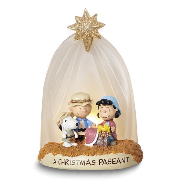 Peanuts a Christmas Pageant Polyresin Led Nativity - Bed Bath & Beyond ...