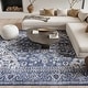 preview thumbnail 65 of 77, New Concept Washables Vintage Medallion Machine Washable Area Rug