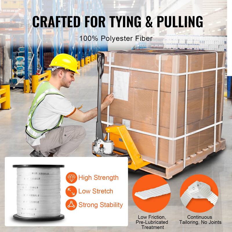 Polyester Pull Tape for Packaging, Gardening, Commercial Electrical, Conduit Work