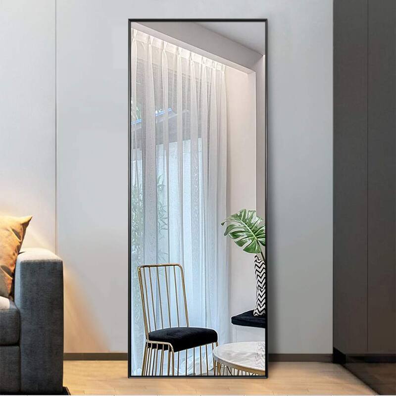 Modern Freestanding Full Length Rectangular Floor Mirror - 64*21