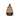 Transpac Dolomite 8.25 in. Multicolor Halloween Witchy Gnome Candy Bowl