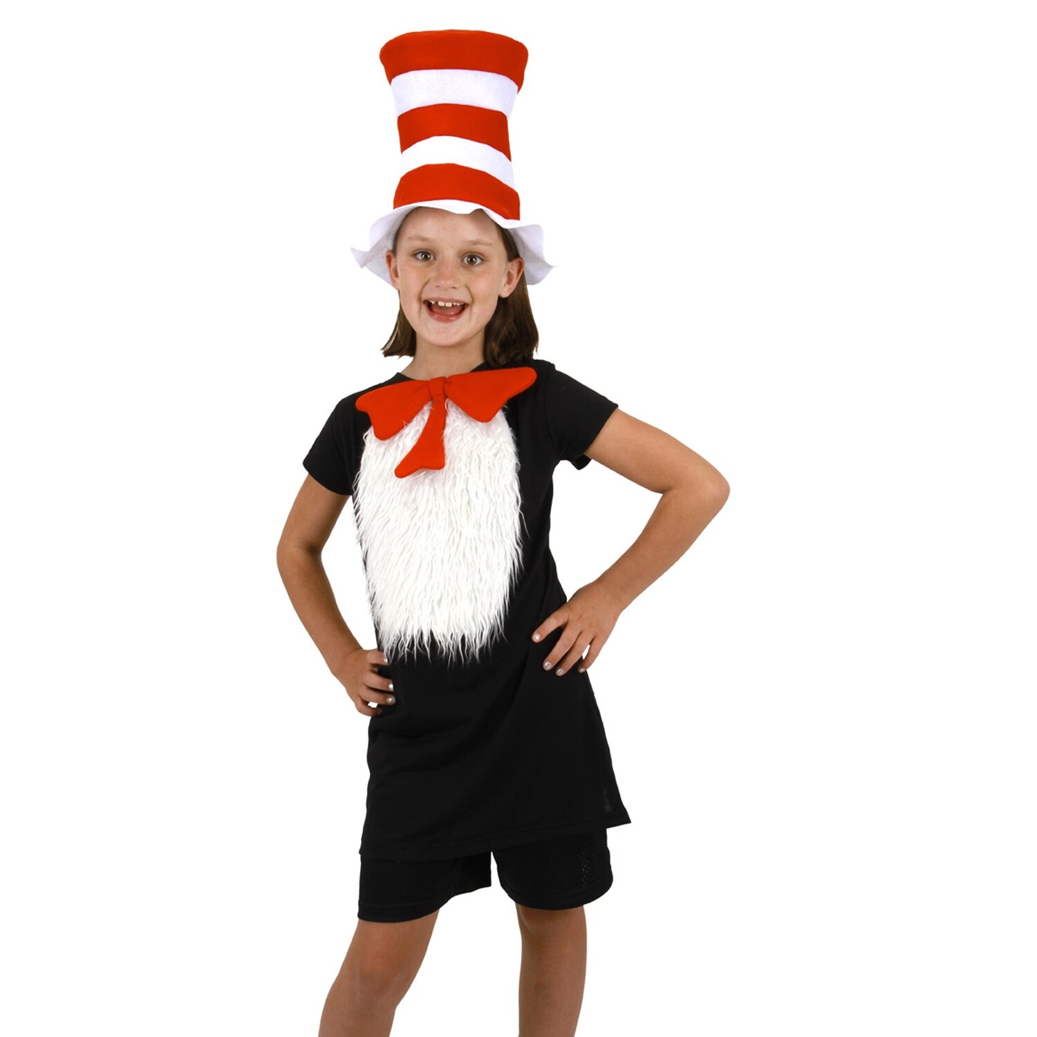 Shop Dr Seuss Cat In The Hat Child Costume Kit Black